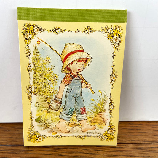 Notitieboekje Sarah Kay groen - geel