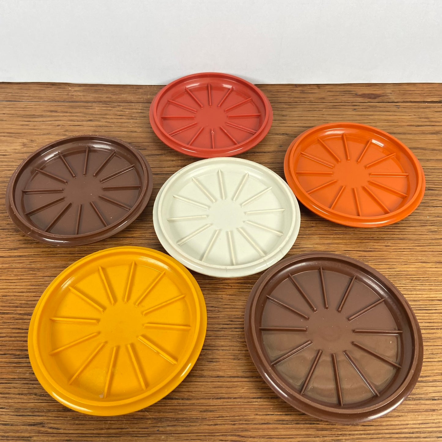 Tupperware onderzetters - deksels