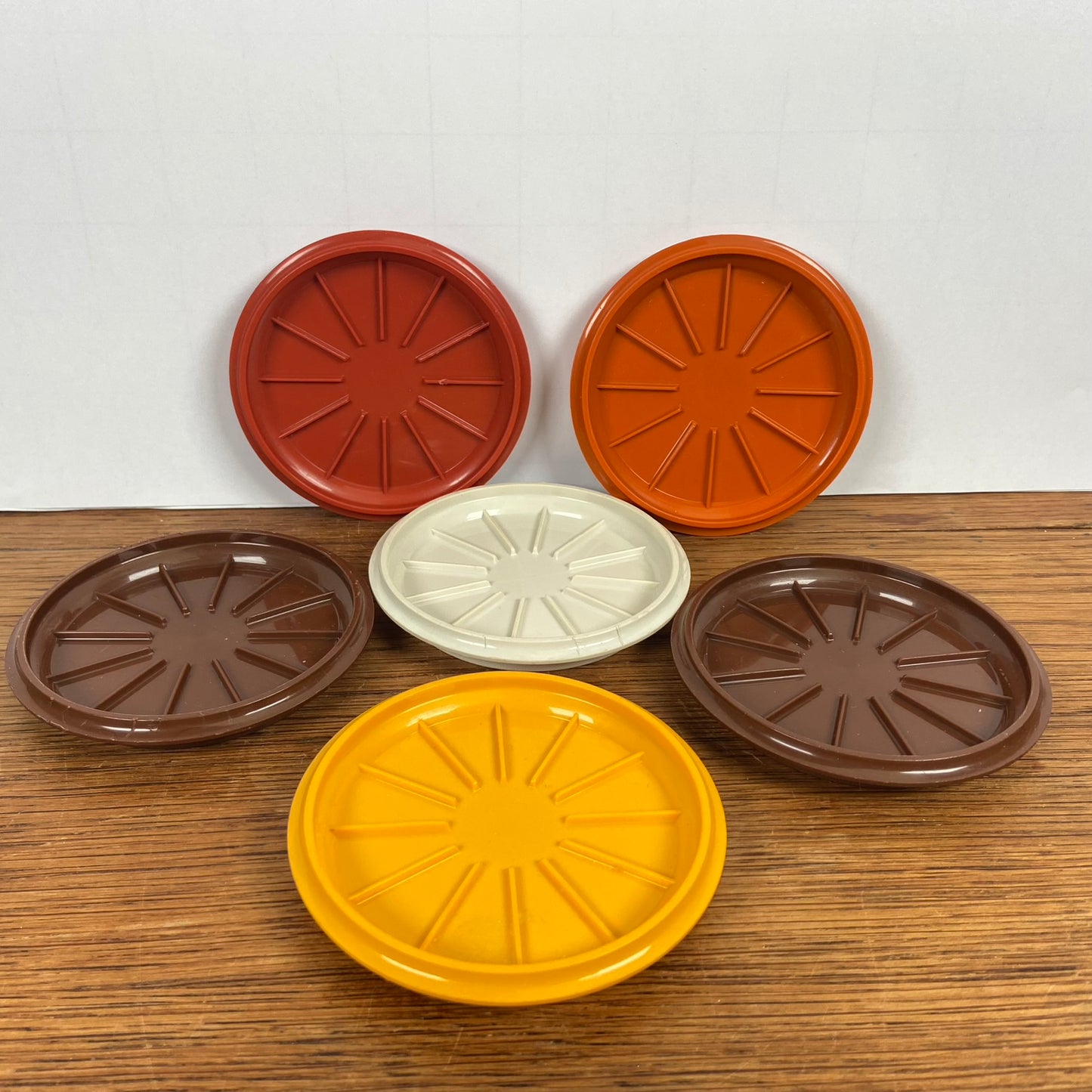 Tupperware onderzetters - deksels