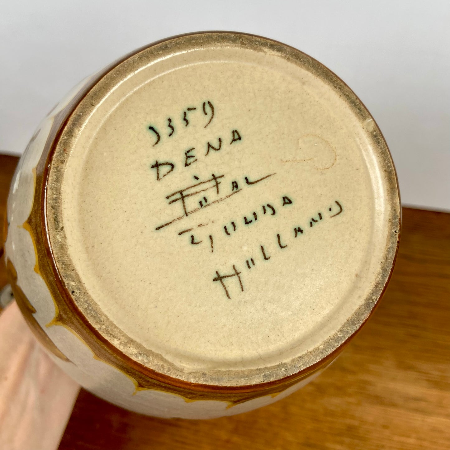 Vintage Dena Gouda Holland vaas