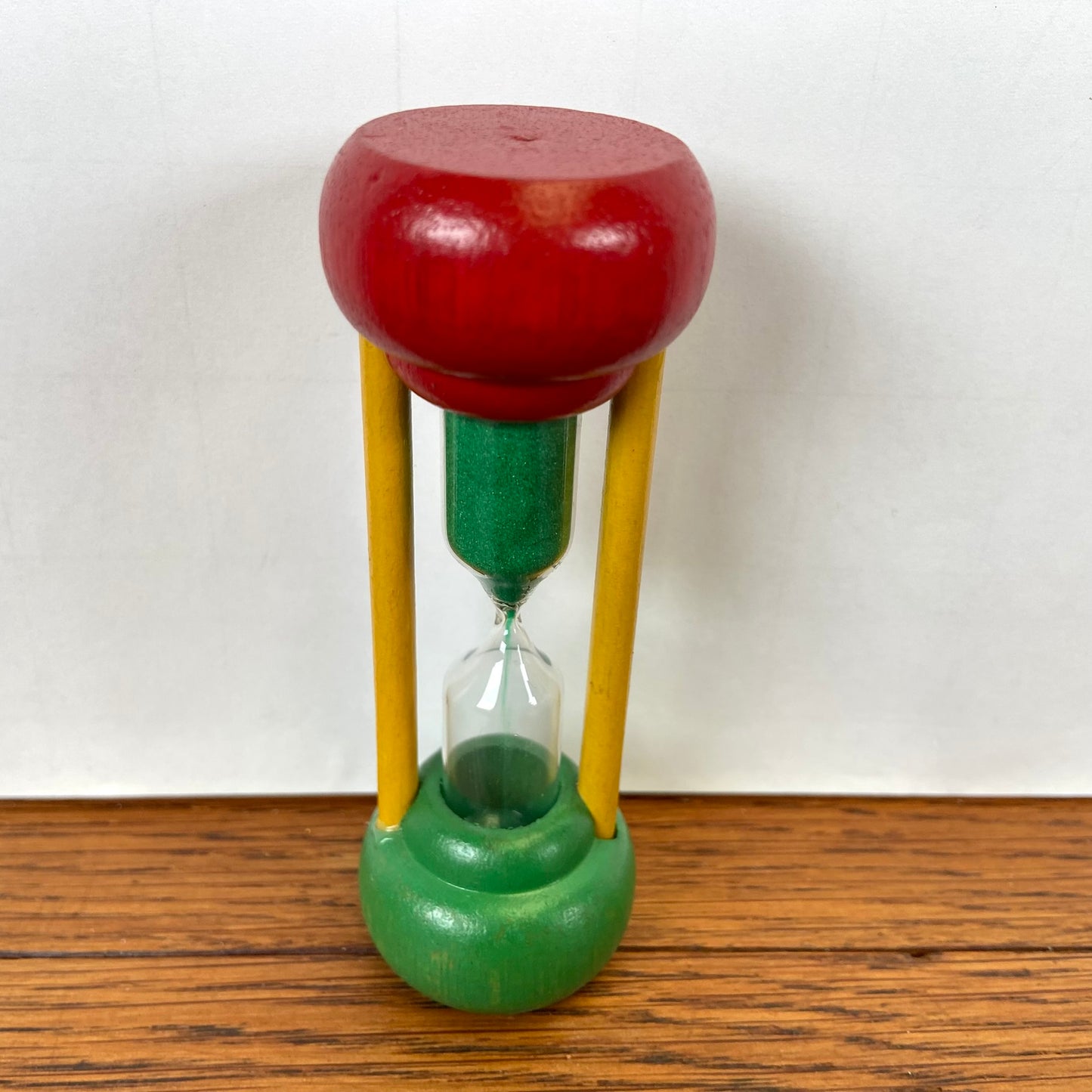Vintage houten zandloper