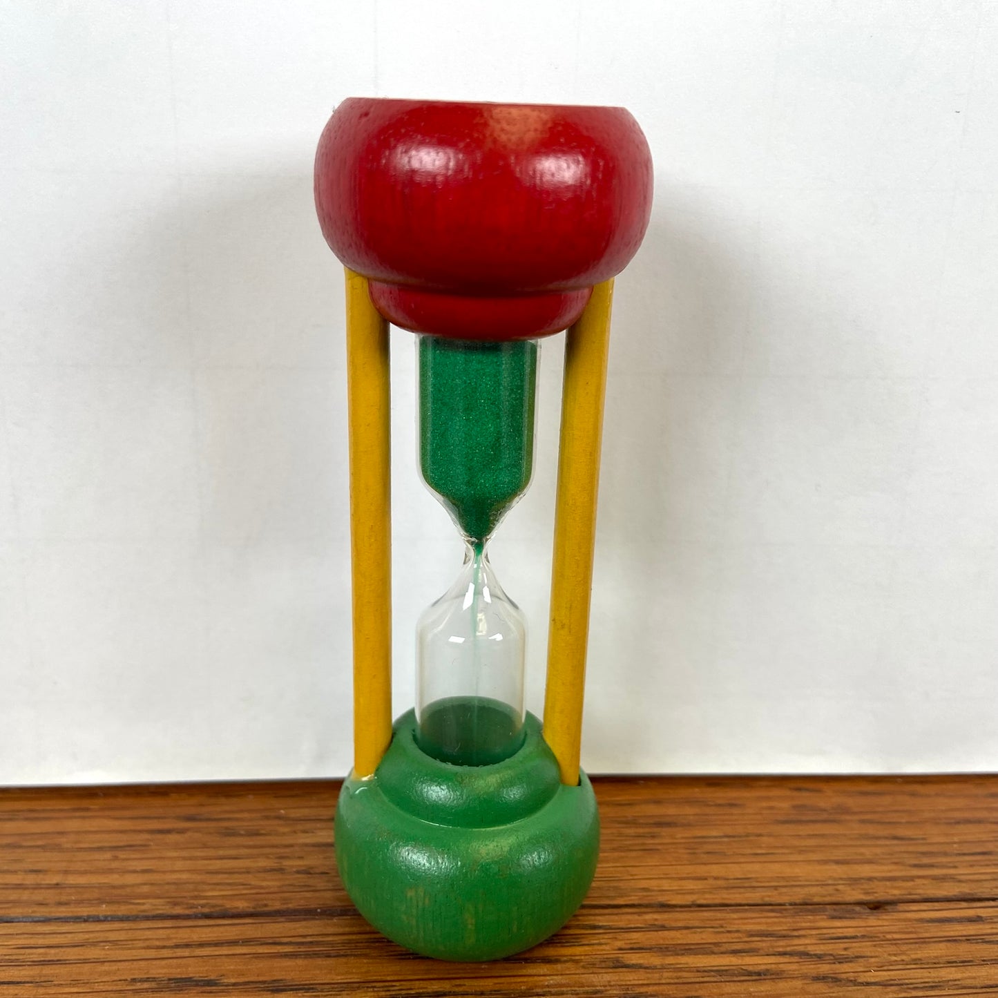Vintage houten zandloper