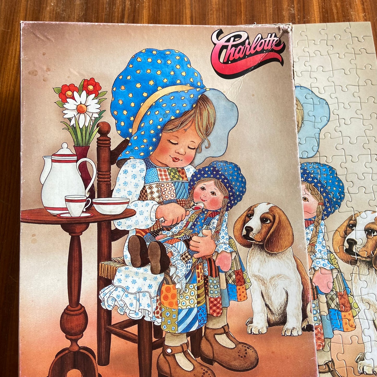 Vintage puzzel Charlotte