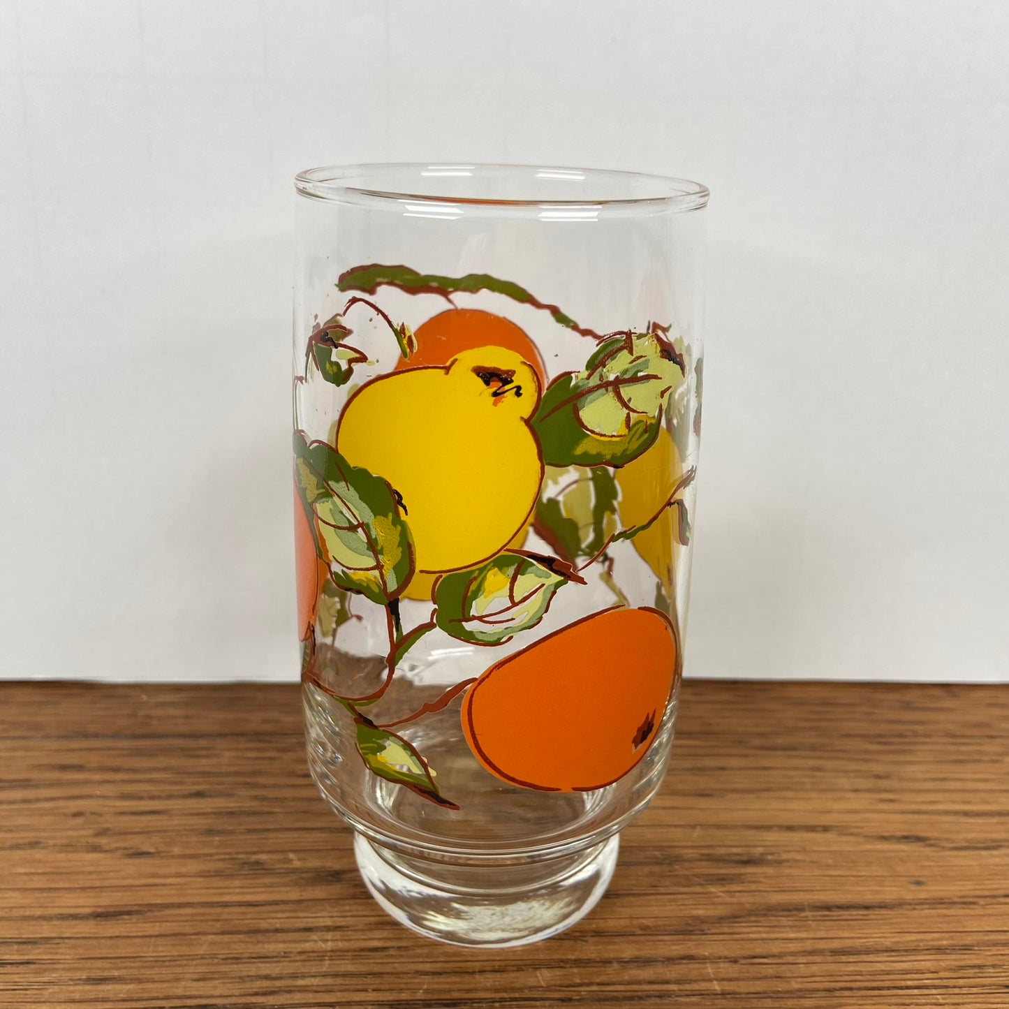 Vintage longdrinkglas fruit