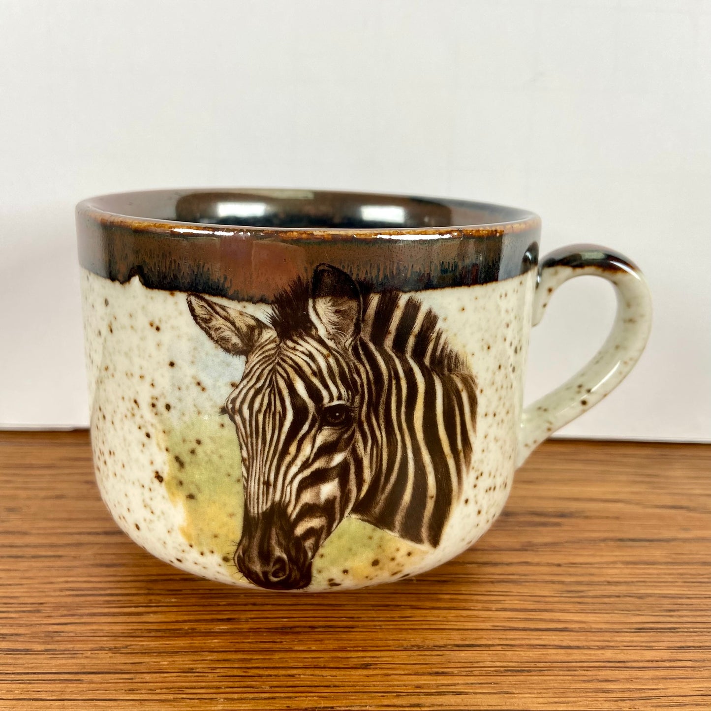 Soepkom zebra leeuw