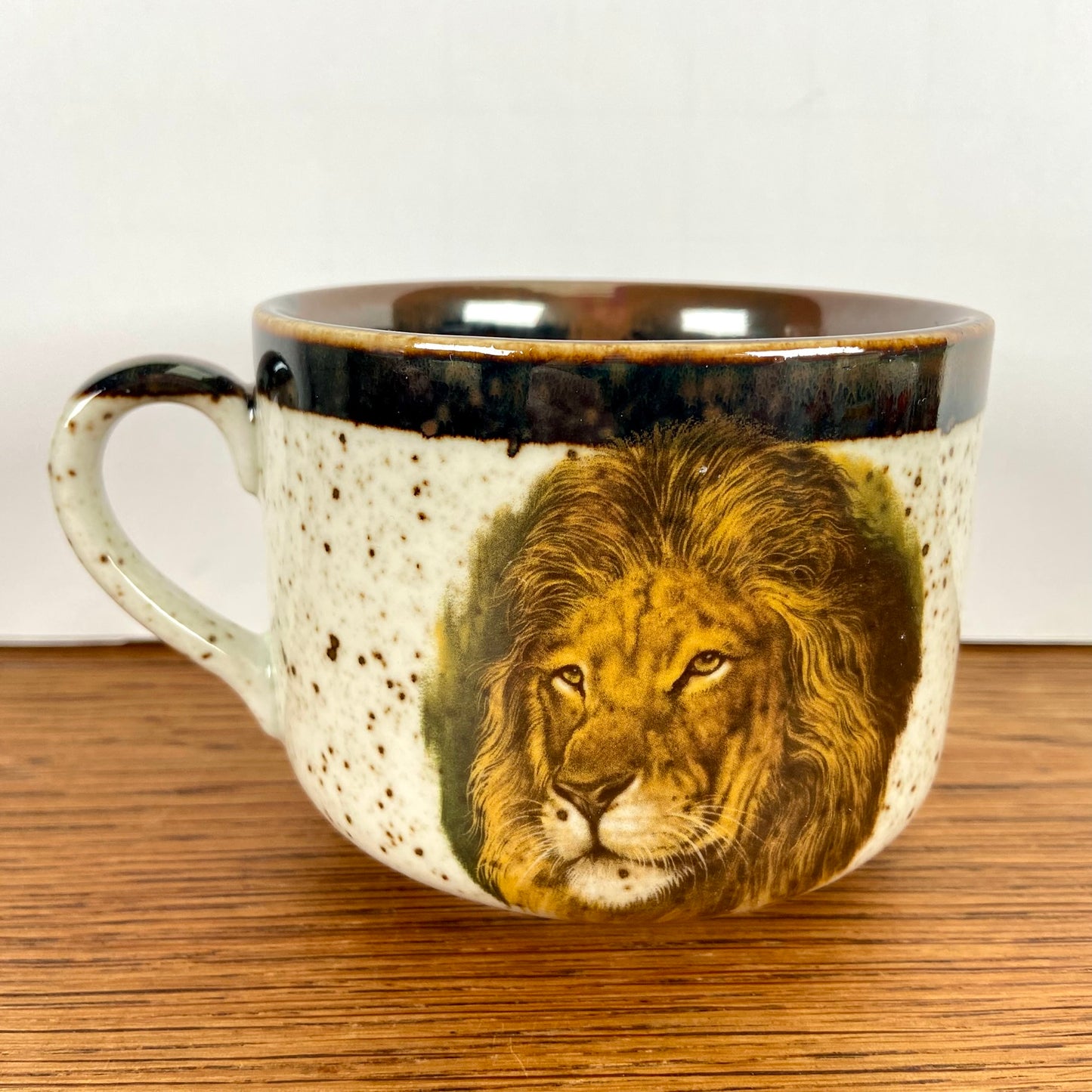 Soepkom zebra leeuw