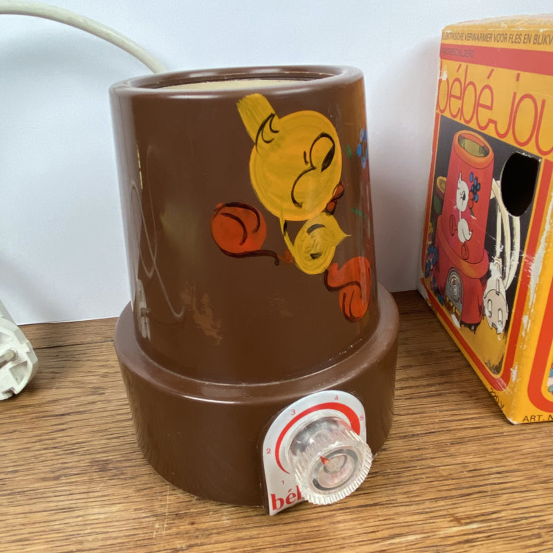 Vintage flessenwarmer BeBe Jou