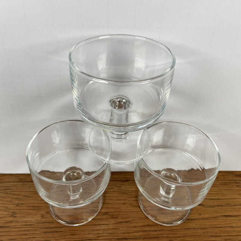 Vintage dessert glazen