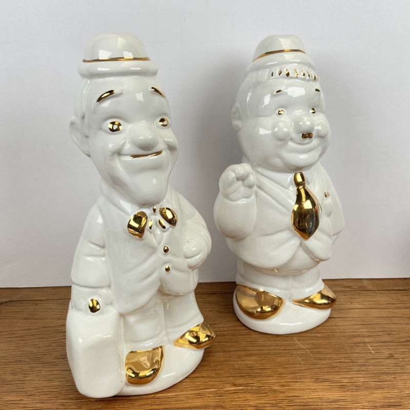 vintage spaarpotten Laurel & Hardy
