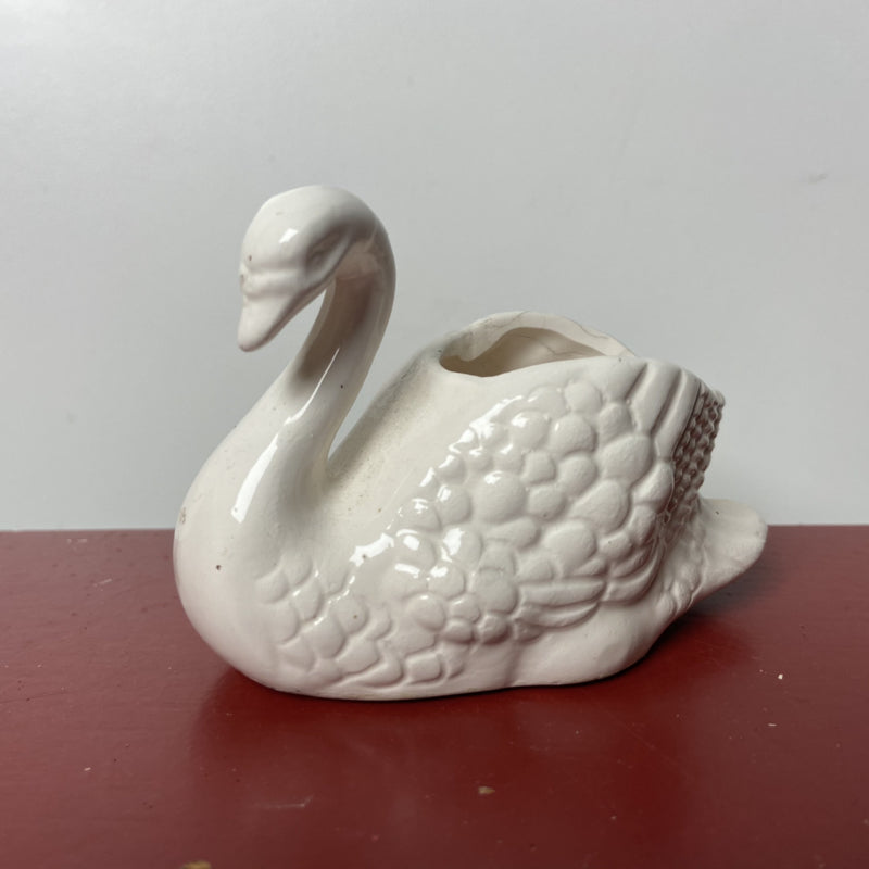 Mini bloempot zwaan
