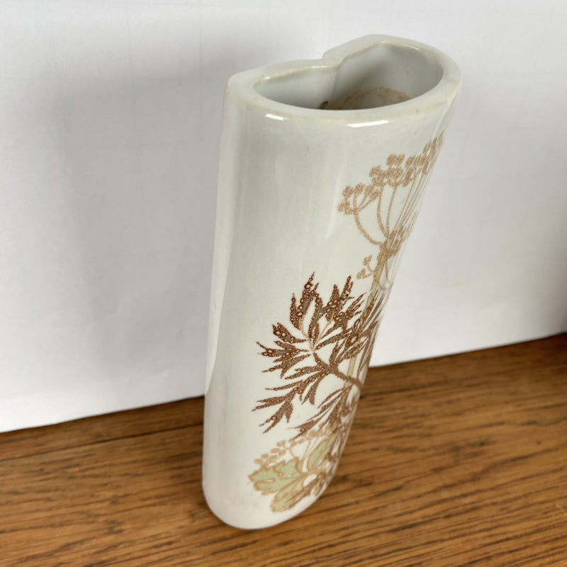 Vintage verwarmingsbakje bruin