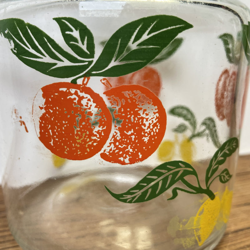 Vintage kan citroen sinaasappel