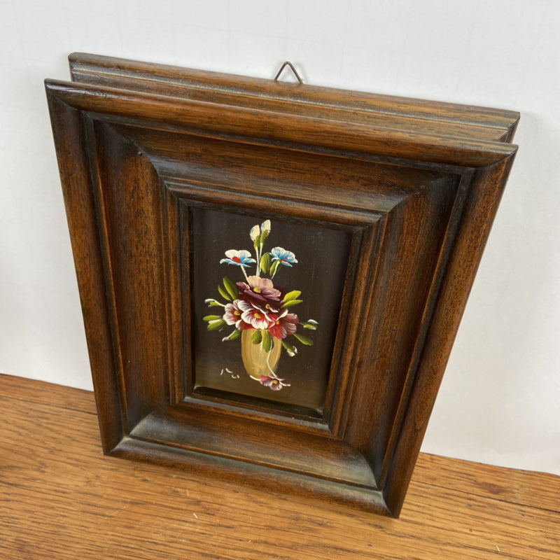 Vintage schilderij bloem