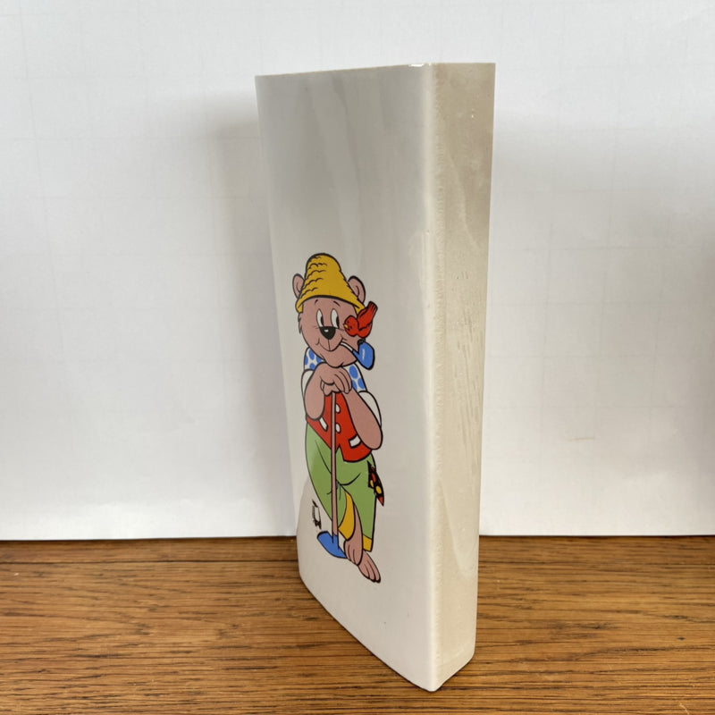 Vintage verwarmingsbakje beertje