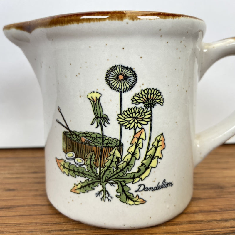 wilde bloemen melk kannetje