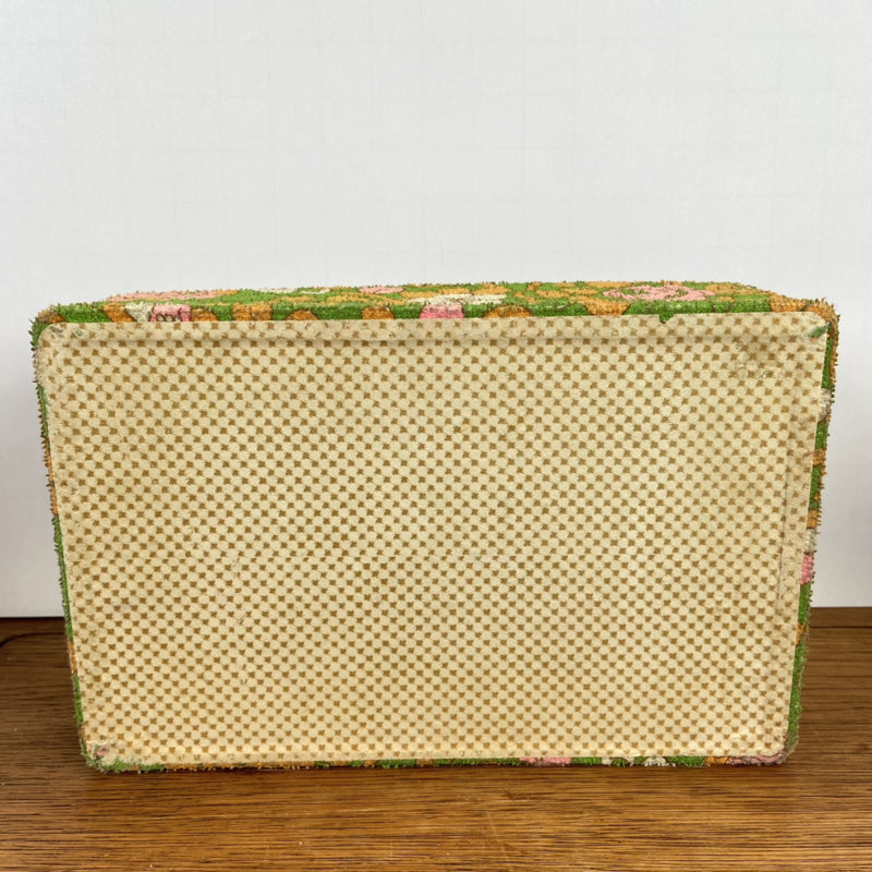 houten doosje met vintage bekleding