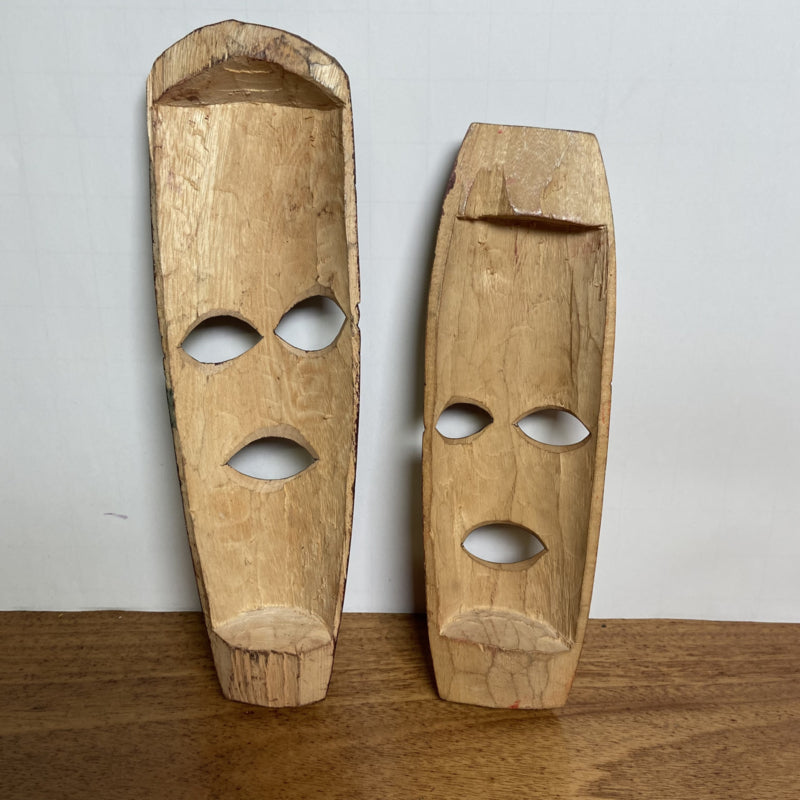 Houten maskers