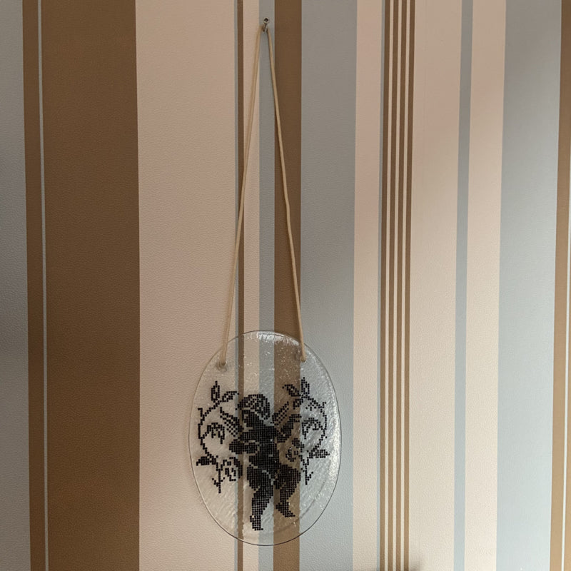 Vintage raamhanger engel