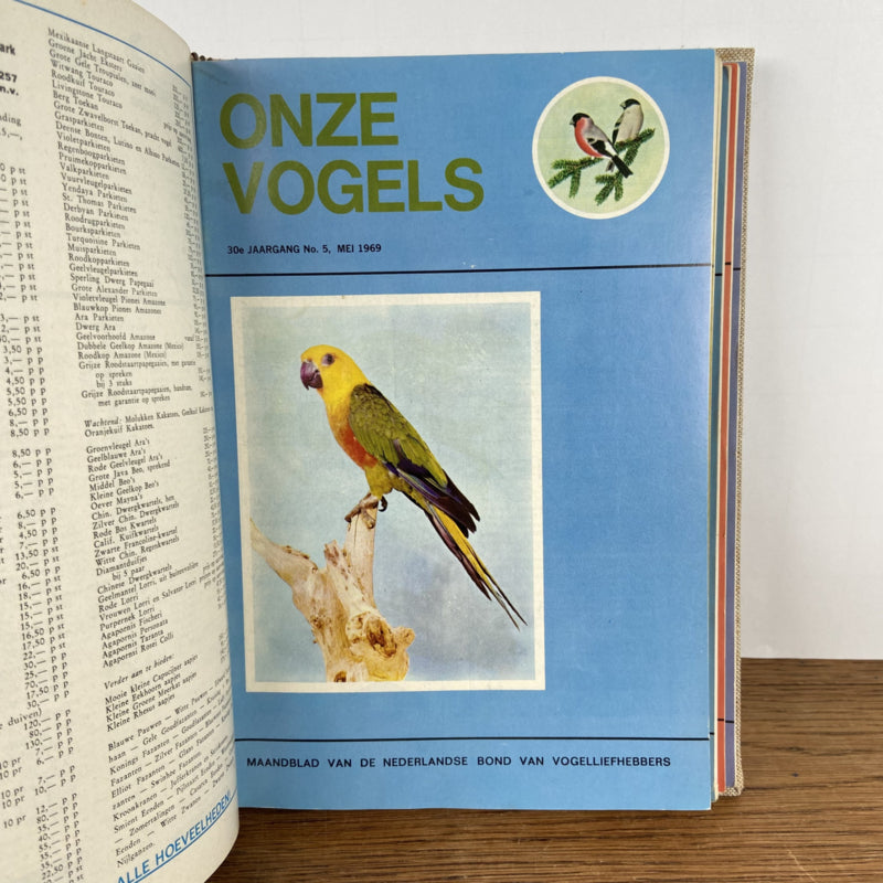 Maandblad onze vogels 1969