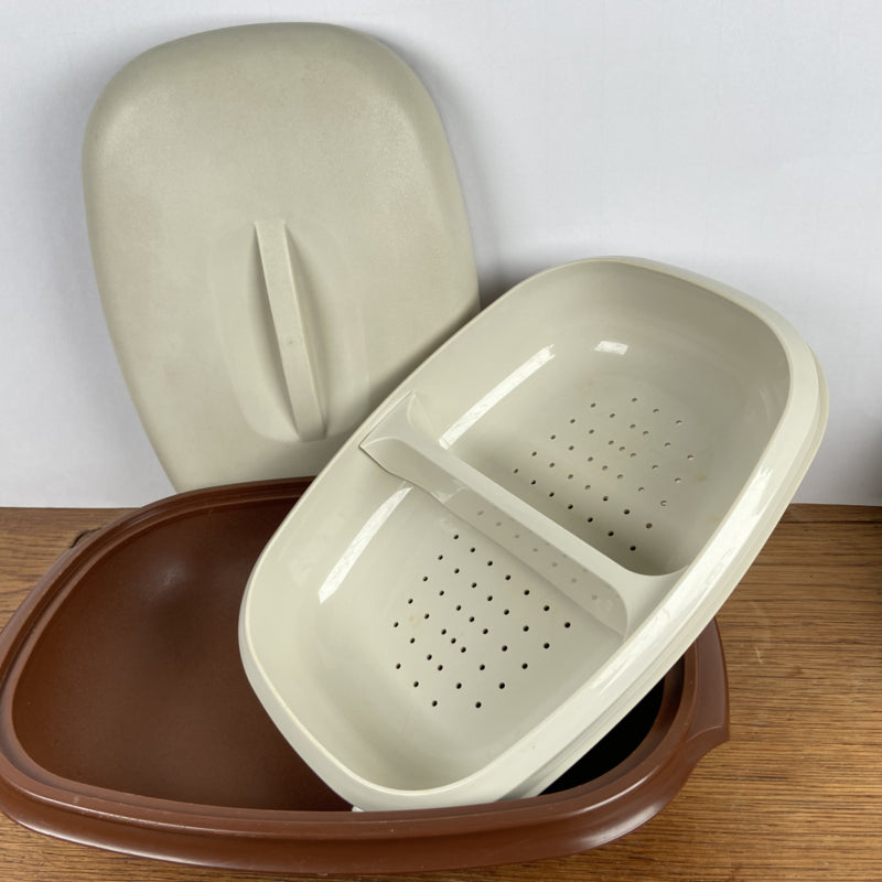 Vintage tupperware groente stomer