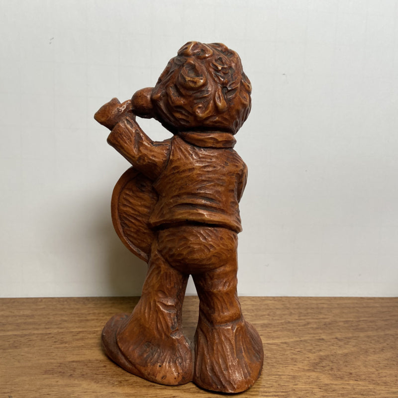 Vintage beeldje jongen met trommel