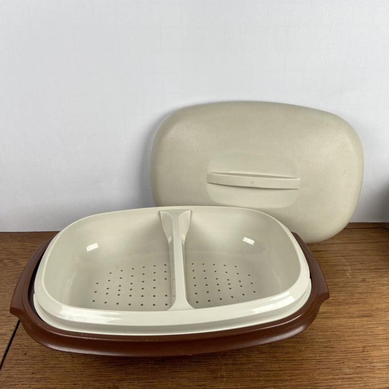 Vintage tupperware groente stomer