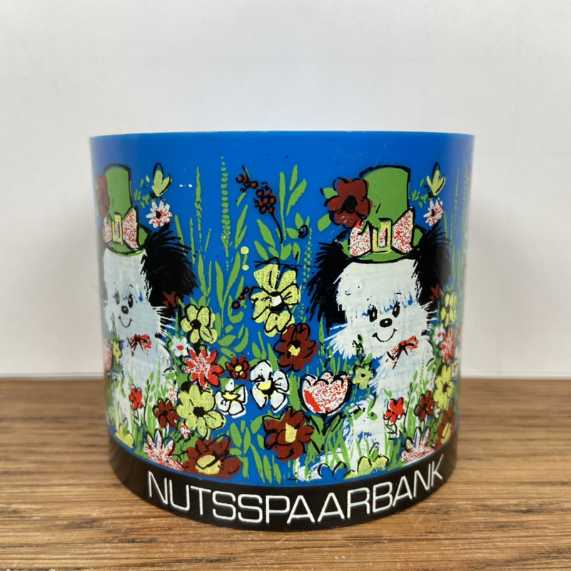 Vintage spaarpot Nutsspaarbank