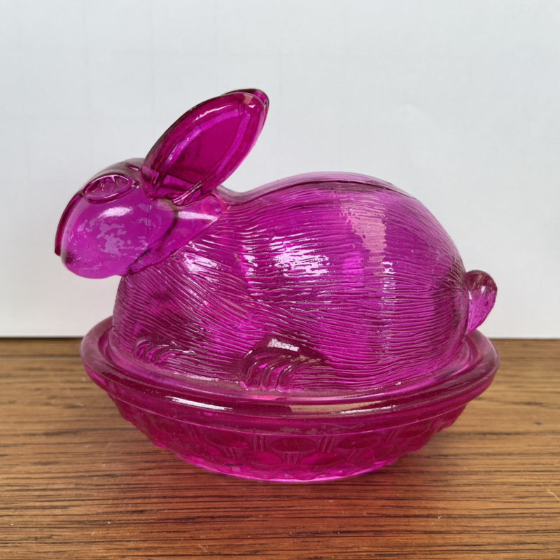 Roze bonbonniere konijn