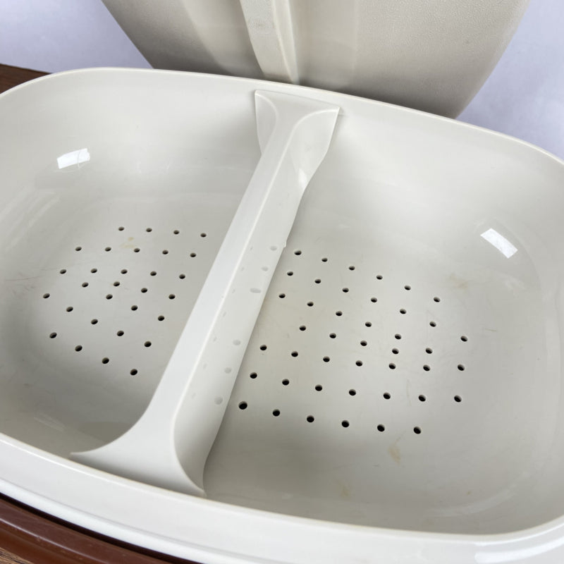 Vintage tupperware groente stomer