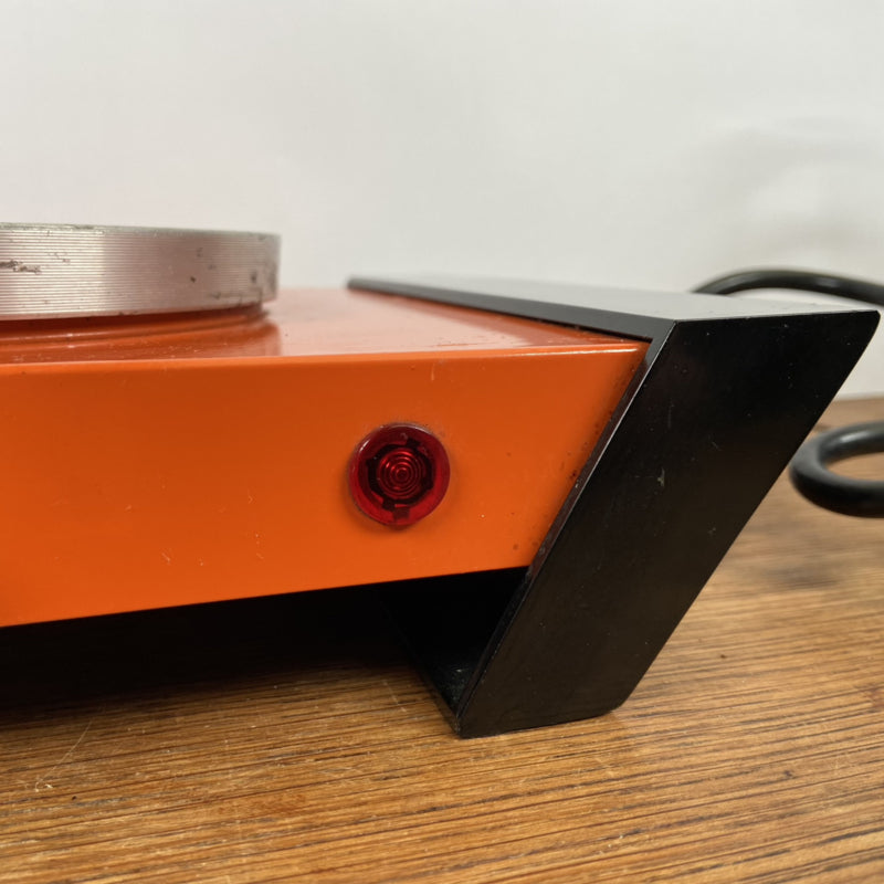 Oranje vintage warmhoudplaatje