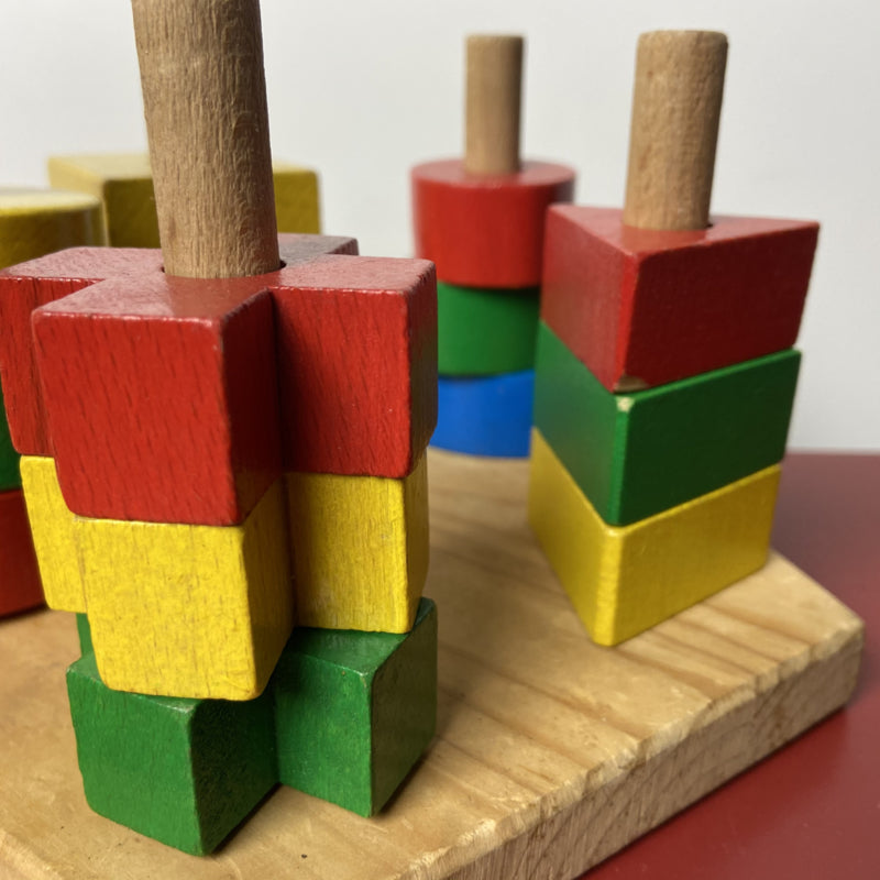 Houten vormen puzzel Eichhorn