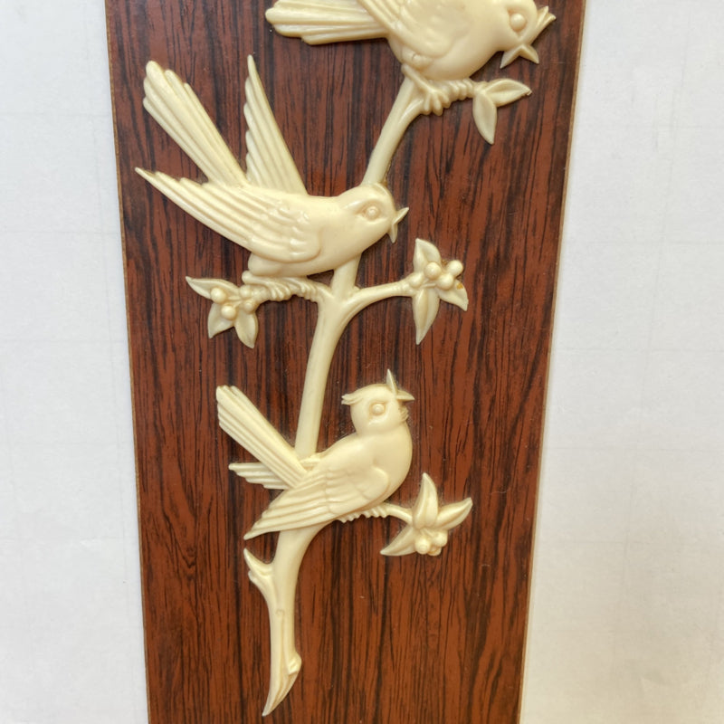 Vintage wanddecoratie vogels