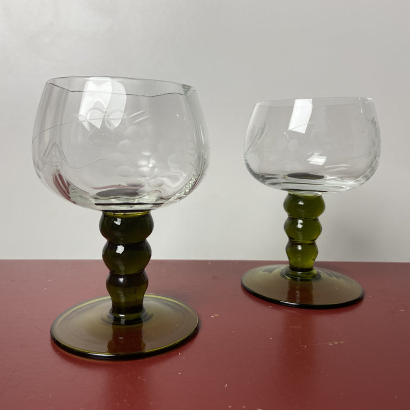 Vintage Roemer Austria wijnglazen