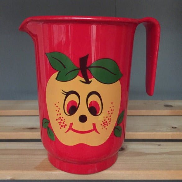 Vintage rode emsa mengkom met appel