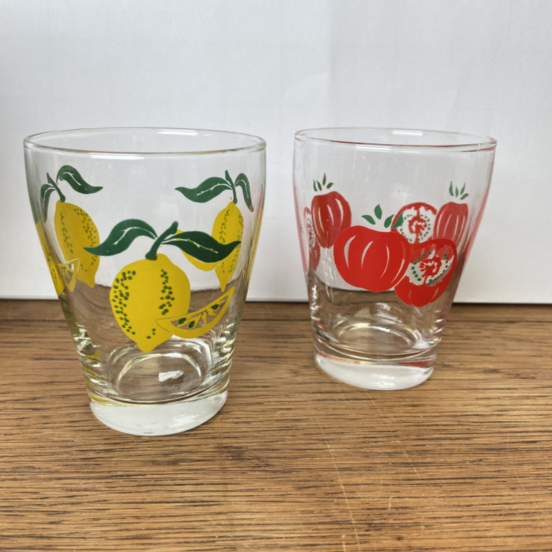 Glaasjes citroen tomaat