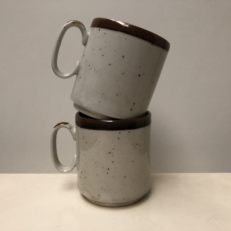Vintage mokken paddestoelen