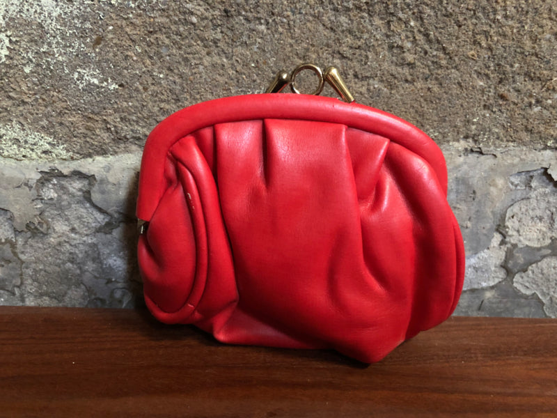 Vintage rode portemonnee