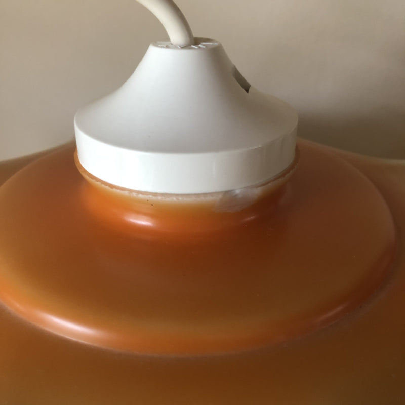 Vintage lamp oranje