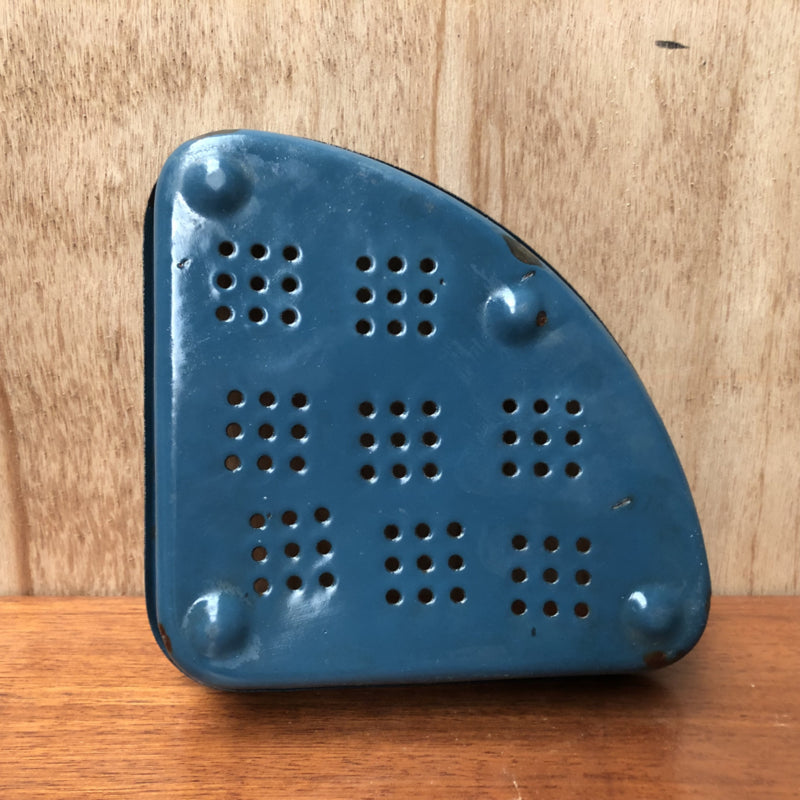 Emaille gootsteenbakje blauw