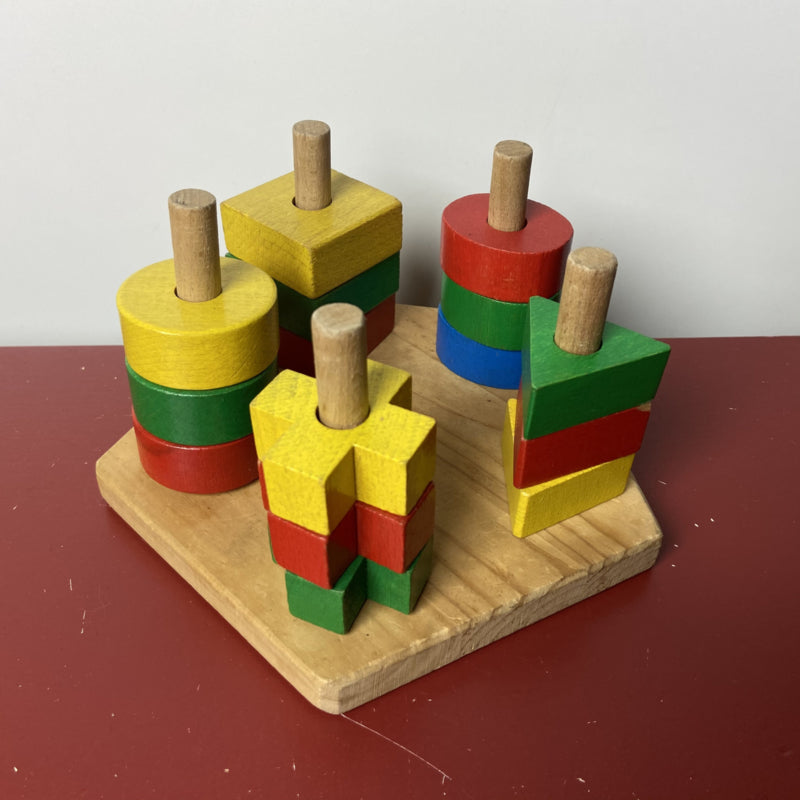 Houten vormen puzzel Eichhorn