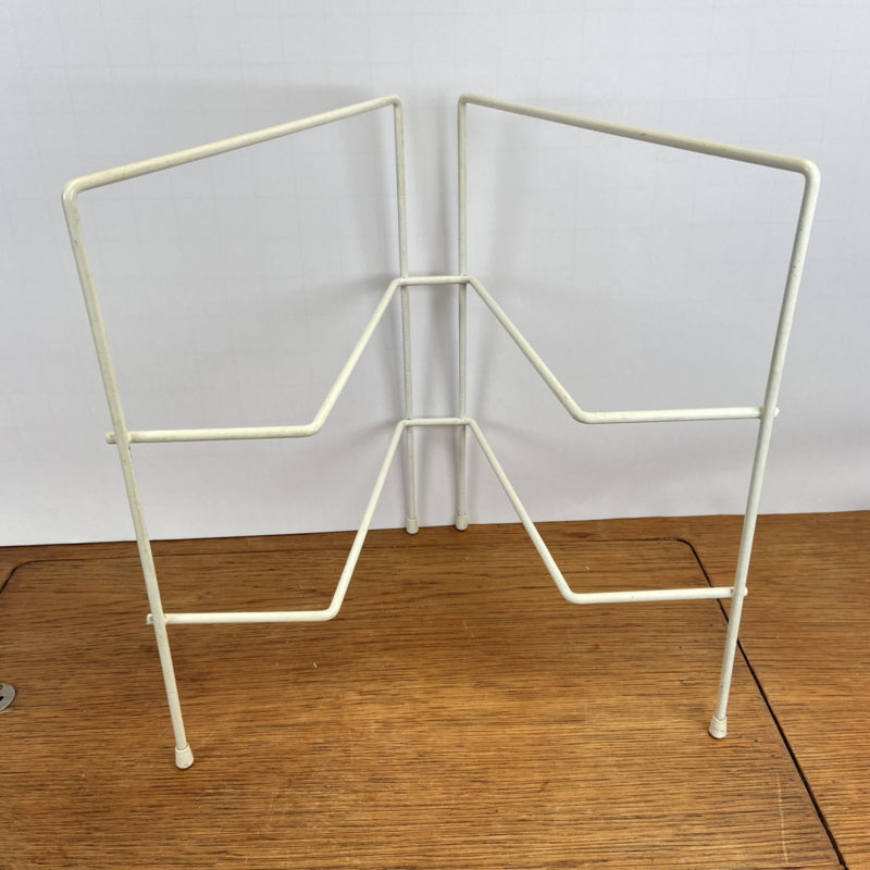 Vintage bordenrek Tomado wit