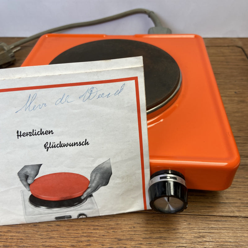 Vintage elektrische kookplaat