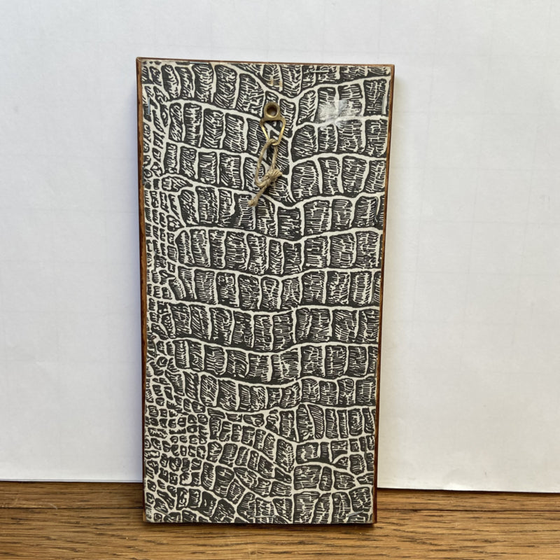 Vintage tegel poesje mauw