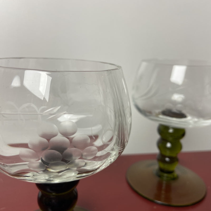 Vintage Roemer Austria wijnglazen