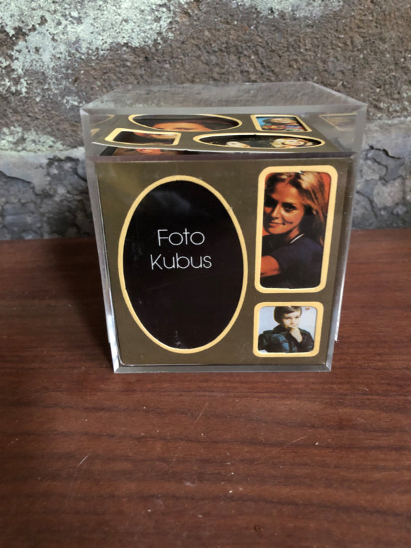 Vintage foto kubus
