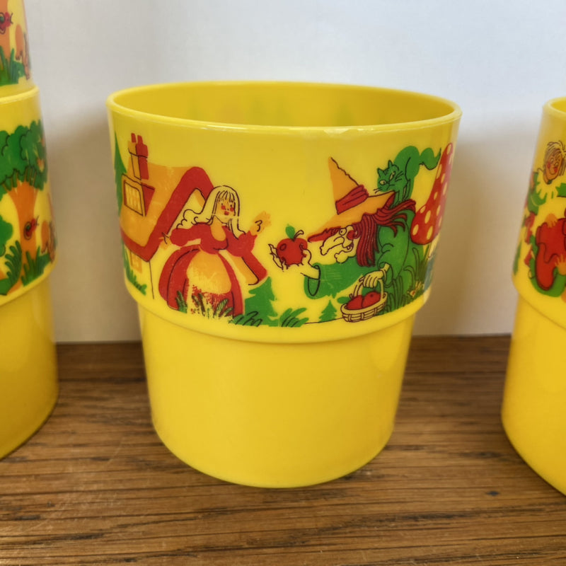 5 kinderbeker met sprookjes