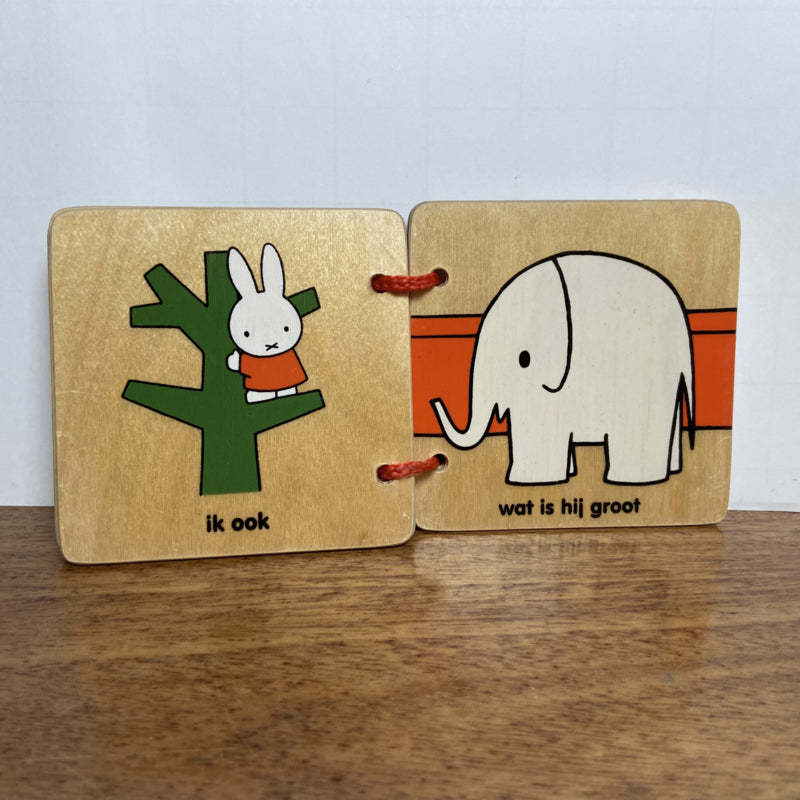 Houten boekje nijntje