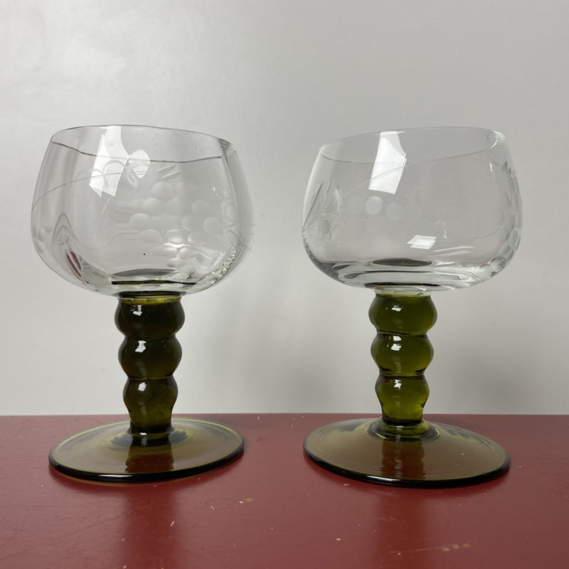 Vintage Roemer Austria wijnglazen
