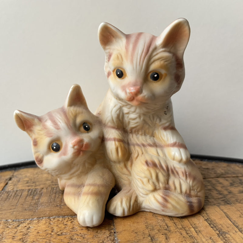 Beeldje 2 katten