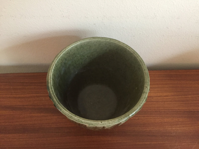 Vintage groene Erica bloempot 285